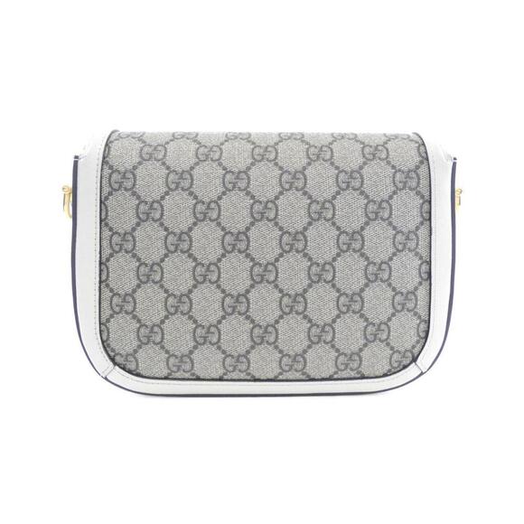 GUCCI Beige Horsebit Shoulder Bag - Picture 2 of 10